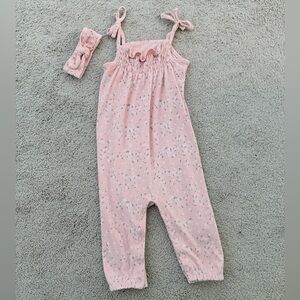 Lila & Jack Jumpsuit with Headband
